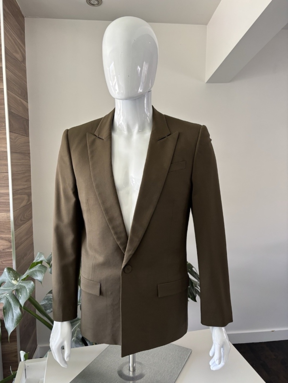 Jean Paul Gaultier Monsieur Blazer Olive Kaki *Vintage* Men's Authentic Sz 48
